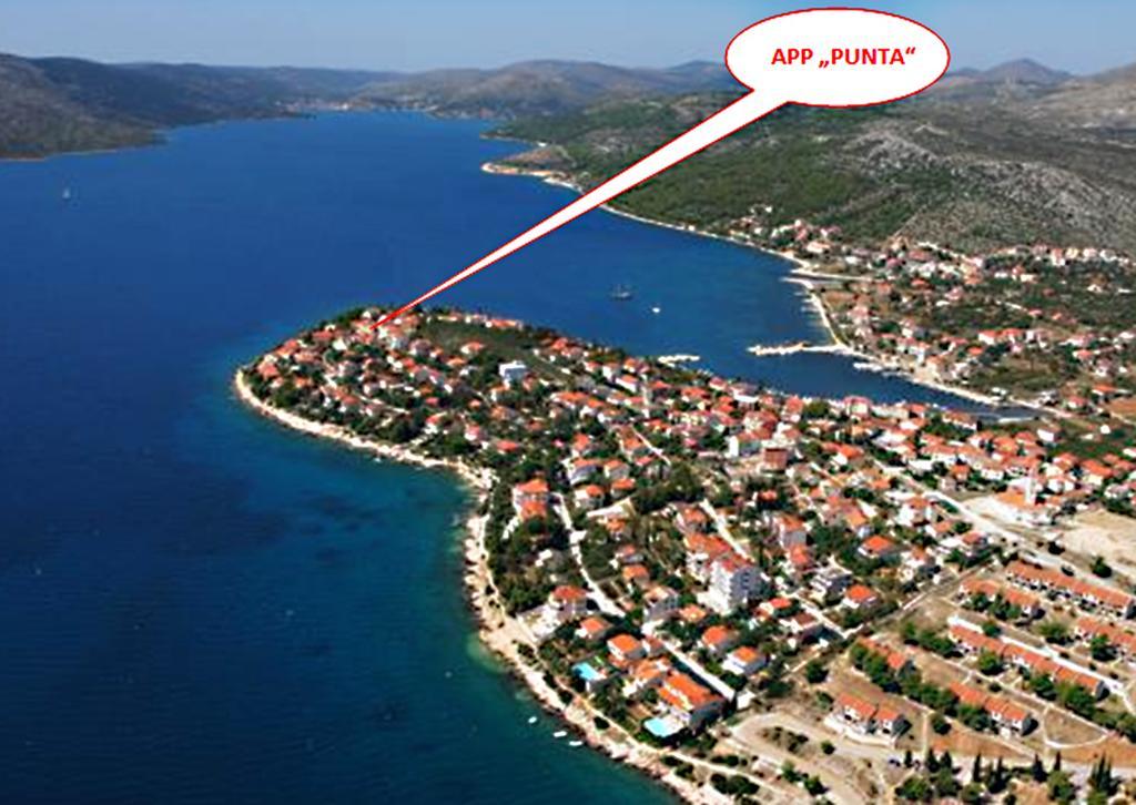 Apartment Punta Seget Vranjica Eksteriør billede